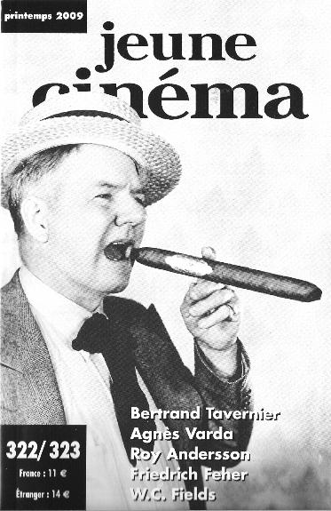 JEUNE CINEMA magazine side cover Issue 322/323 March/April/May 2009