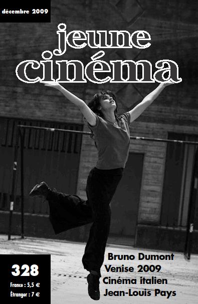 JEUNE CINEMA magazine side cover Issue 328 December 2009