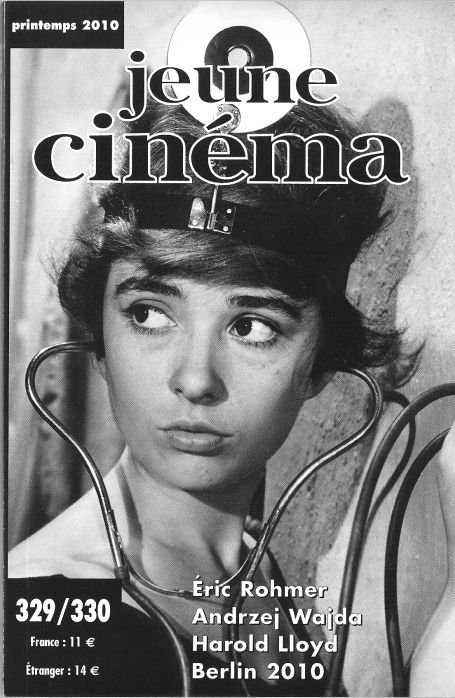 JEUNE CINEMA magazine side cover Issue 329/330 March/April/May 2010