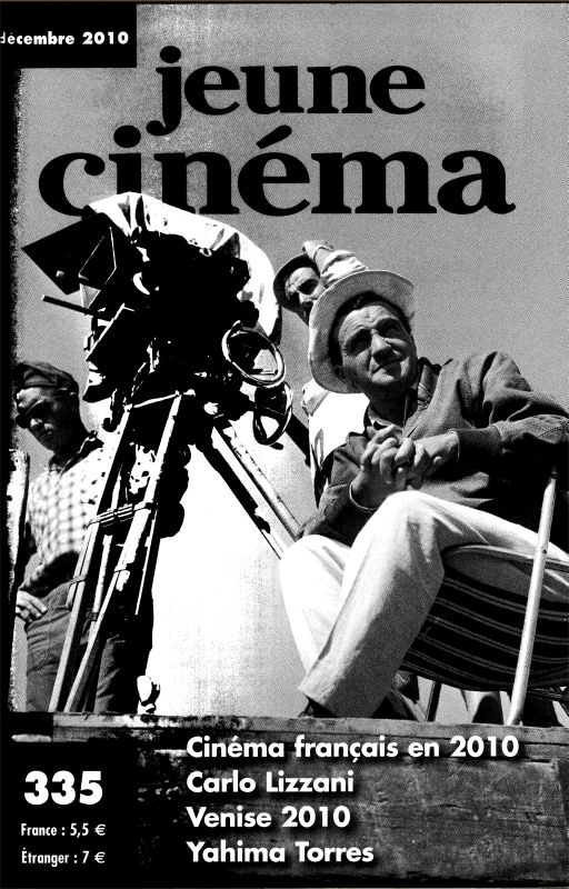 JEUNE CINEMA magazine side cover Issue 335 December 2010