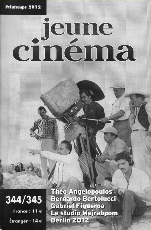 JEUNE CINEMA magazine side cover Issue 344/345 Spring/March/April/May 2012