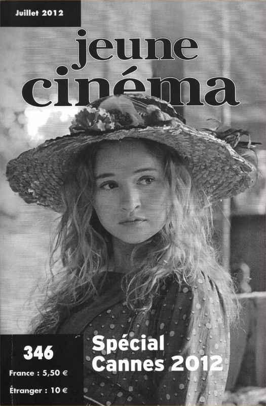 JEUNE CINEMA magazine side cover Issue 346 July 2012