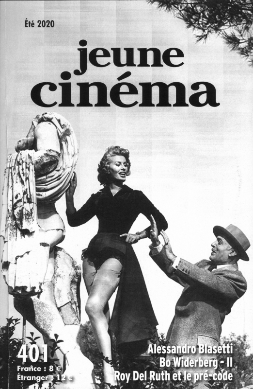 JEUNE CINEMA magazine side cover Issue 401 Summer 2020