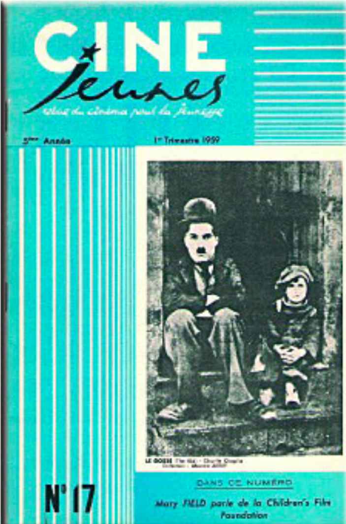 CINE JEUNES magazine side cover Issue 17  1959