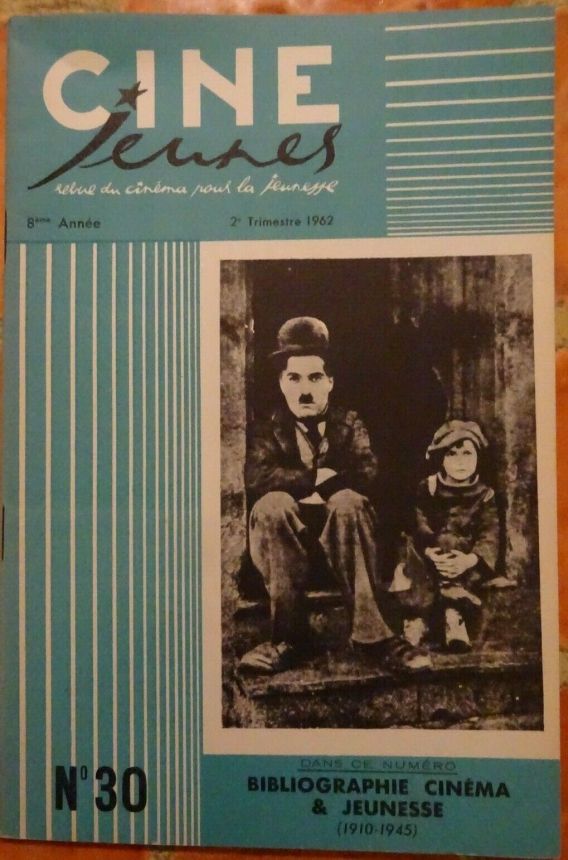 CINE JEUNES magazine side cover Issue 30  1962