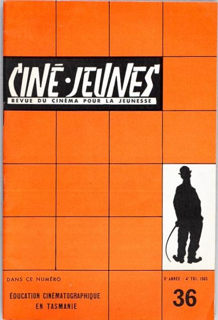 CINE JEUNES magazine side cover Issue 36  1963