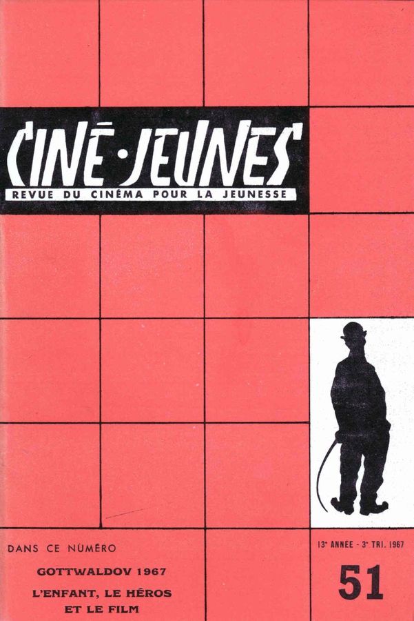 CINE JEUNES magazine side cover Issue 51  1967