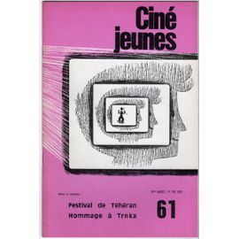 CINE JEUNES magazine side cover Issue 61  1970