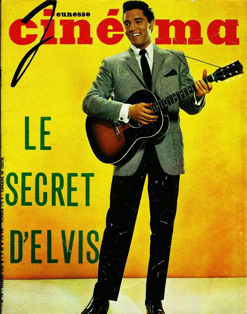 JEUNESSE CINEMA magazine side cover Issue 75  February 1964