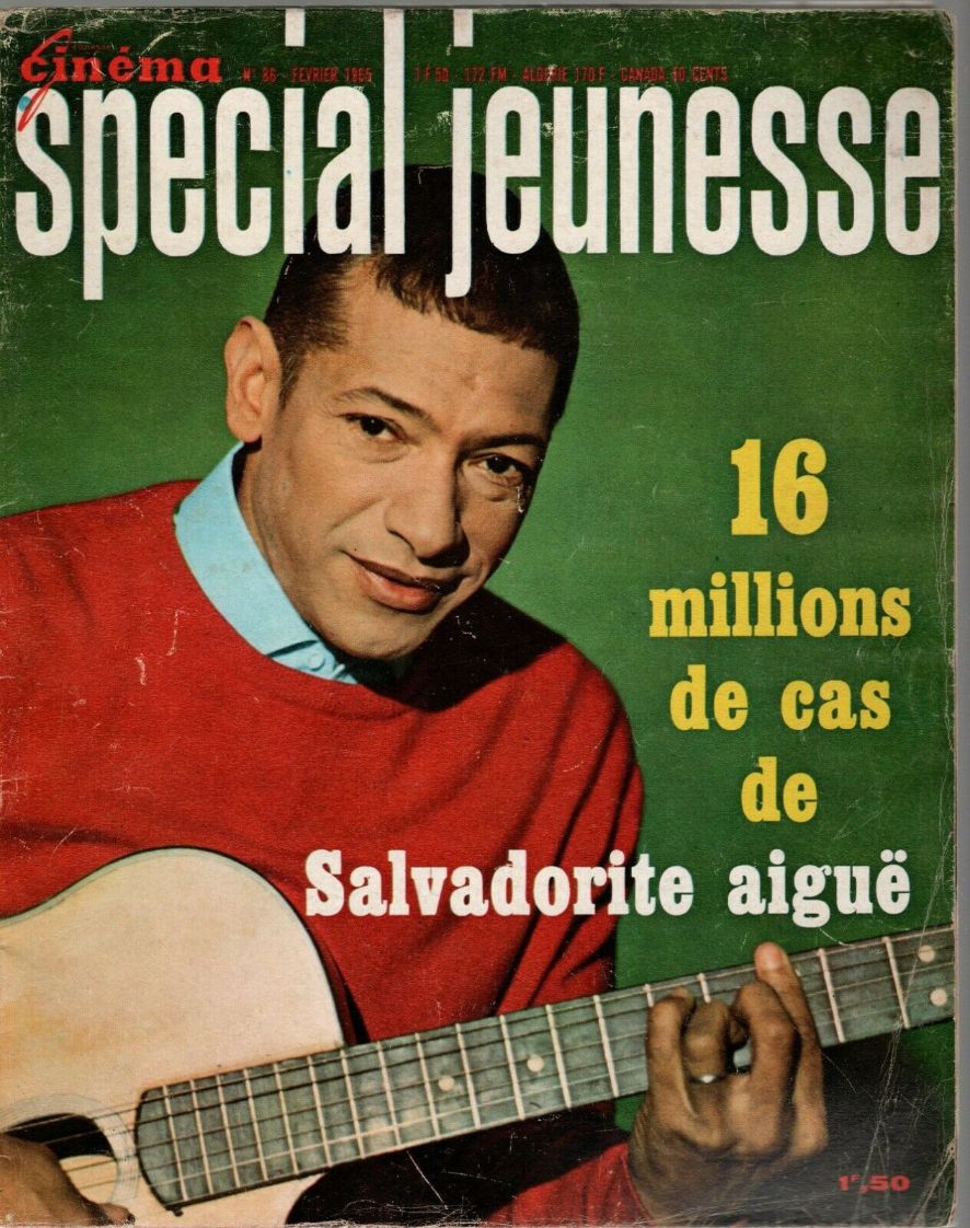 JEUNESSE CINEMA magazine side cover Issue 86  February 1965