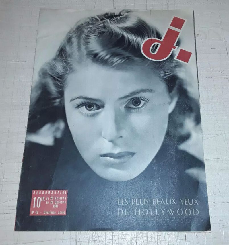 J MAG magazine side cover Issue 42 20 October 1945