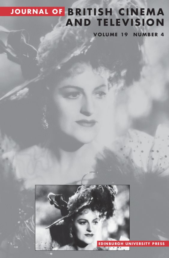 JOURNAL OF BRITISH CINEMA AND TELEVISION magazine side cover Issue 4  October 2022