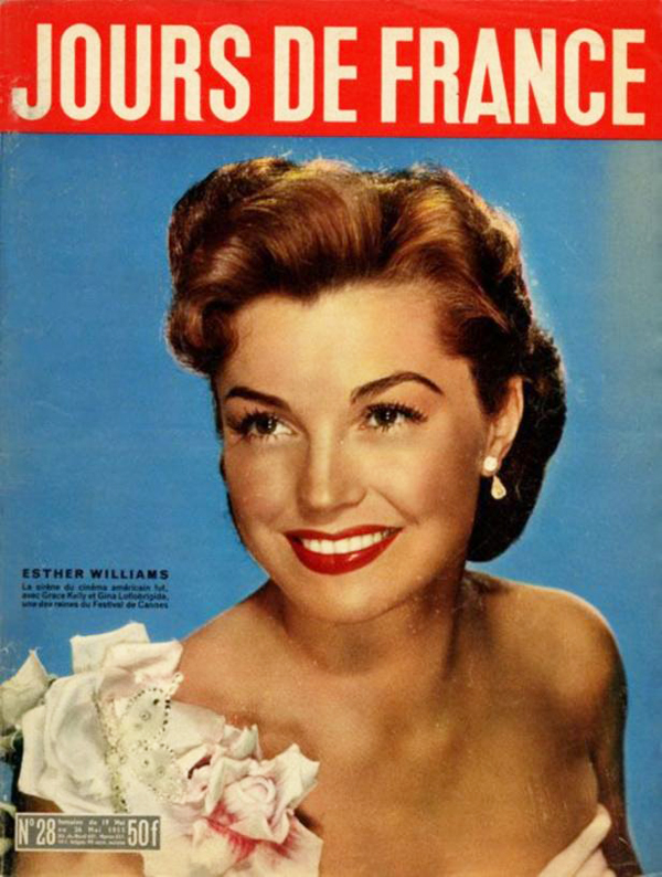 JOURS DE FRANCE magazine side cover Issue 28 26 May 1955