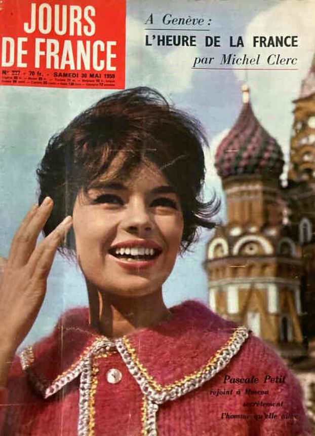 JOURS DE FRANCE magazine side cover Issue 237 30 May 1959