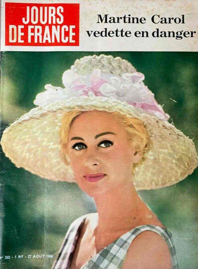 JOURS DE FRANCE magazine side cover Issue 302 27 August 1960