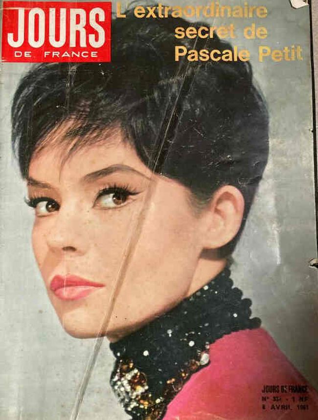 JOURS DE FRANCE magazine side cover Issue 334 8 April 1961