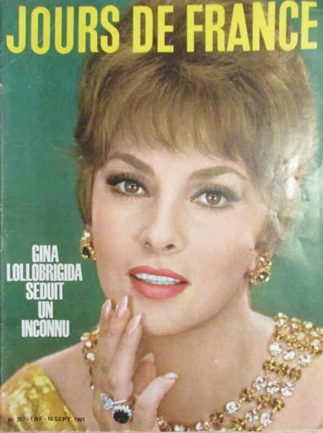 JOURS DE FRANCE magazine side cover Issue 357 16 September 1961