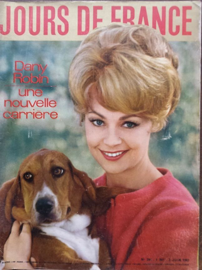 JOURS DE FRANCE magazine side cover Issue 394 2 June 1962
