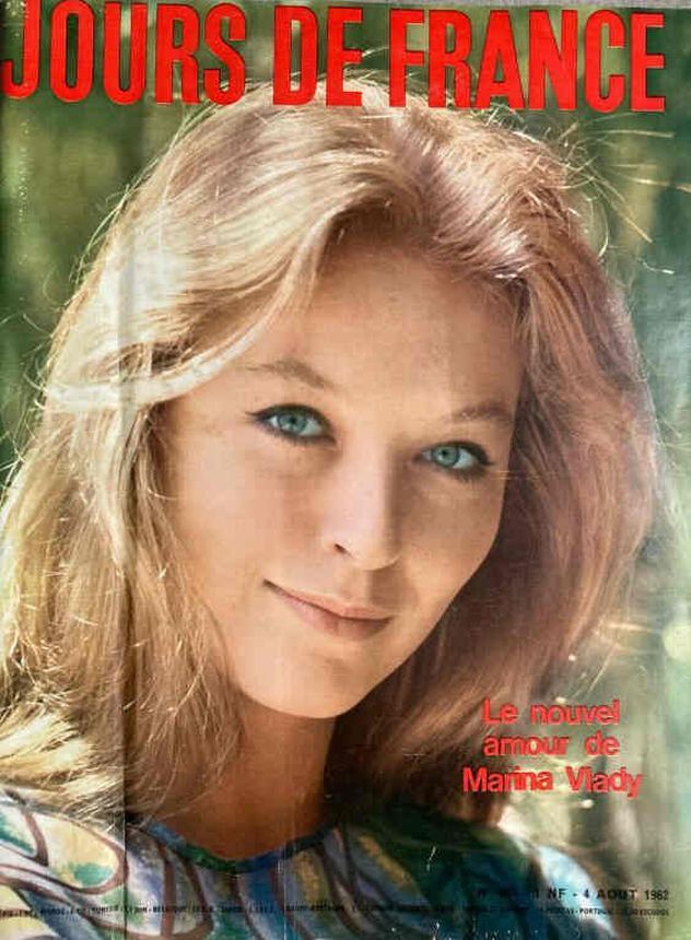 JOURS DE FRANCE magazine side cover Issue 403 4 August 1962