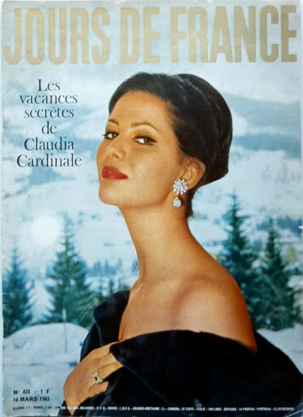 JOURS DE FRANCE magazine side cover Issue 435 16 March 1963