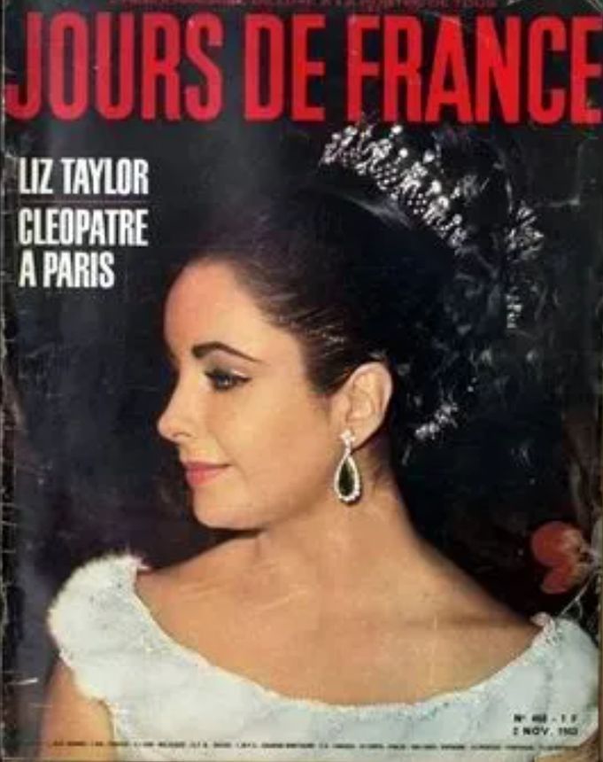 JOURS DE FRANCE magazine side cover Issue 468 2 November 1963