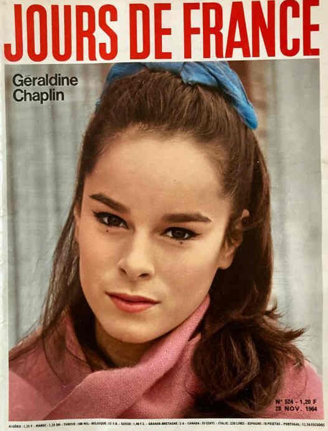 JOURS DE FRANCE magazine side cover Issue 524 28 November 1964
