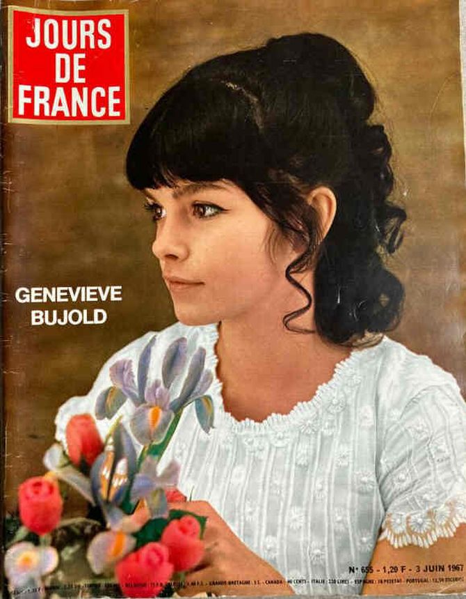 JOURS DE FRANCE magazine side cover Issue 655 3 June 1967