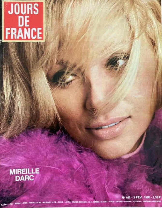 JOURS DE FRANCE magazine side cover Issue 690 3 February 1968
