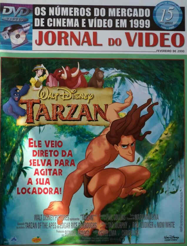 JORNAL DO VIDEO magazine side cover Issue 183 February 2000