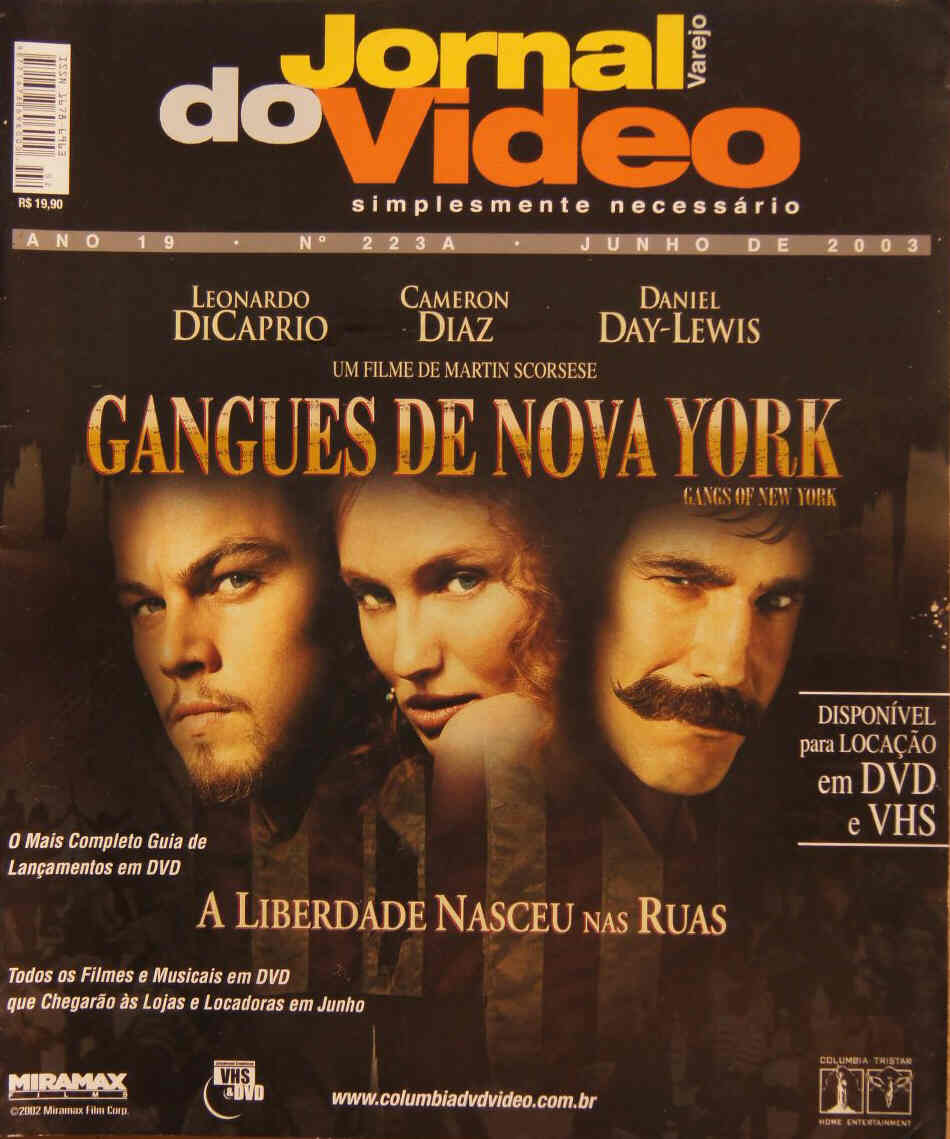 JORNAL DO VIDEO magazine side cover Issue 223 June 2003