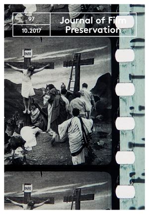JOURNAL OF FILM PRESERVATION magazine side cover Issue 97  October 2017