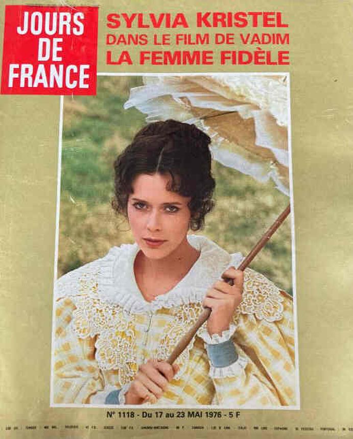 JOURS DE FRANCE magazine side cover Issue 1118 17 May 1976