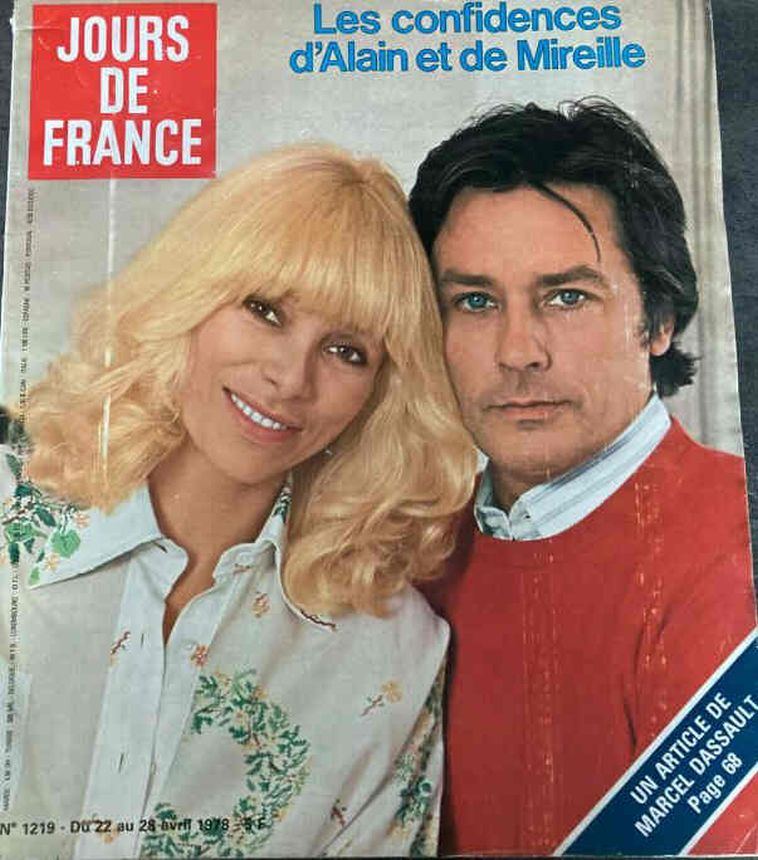 JOURS DE FRANCE magazine side cover Issue 1219 22 April 1978