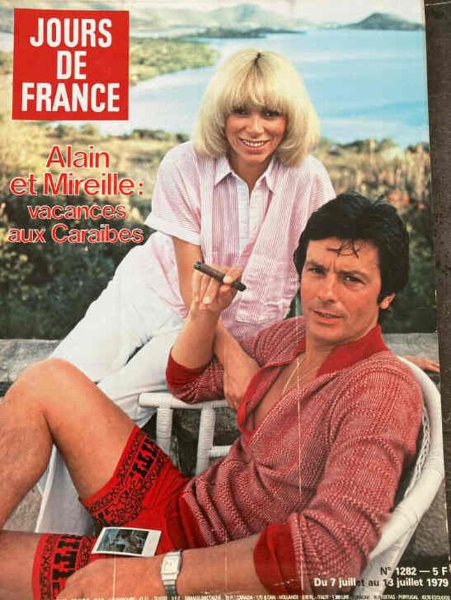 JOURS DE FRANCE magazine side cover Issue 1282 7 July 1979