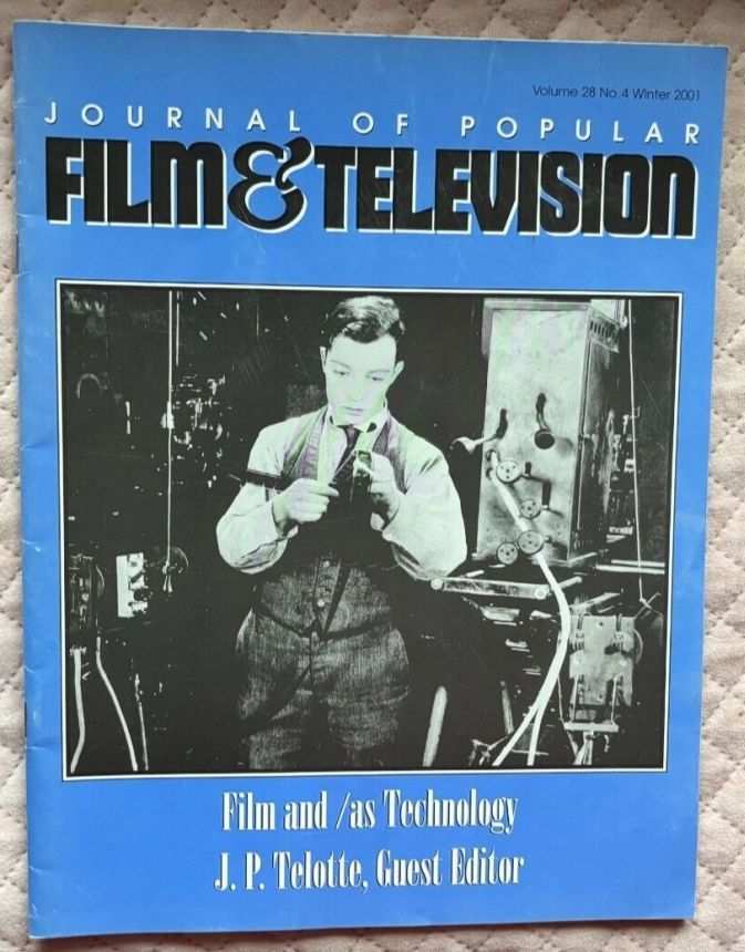 JOURNAL OF POPULAR FILM AND TELEVISION magazine side cover Issue 111  Vol 28 # 4  2001