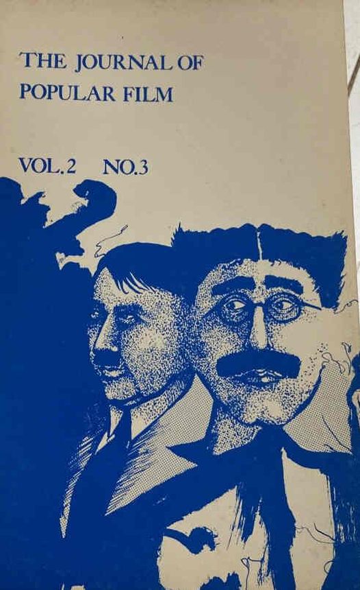 JOURNAL OF POPULAR FILM AND TELEVISION magazine side cover Issue 7  Vol 2 # 3 June 1973