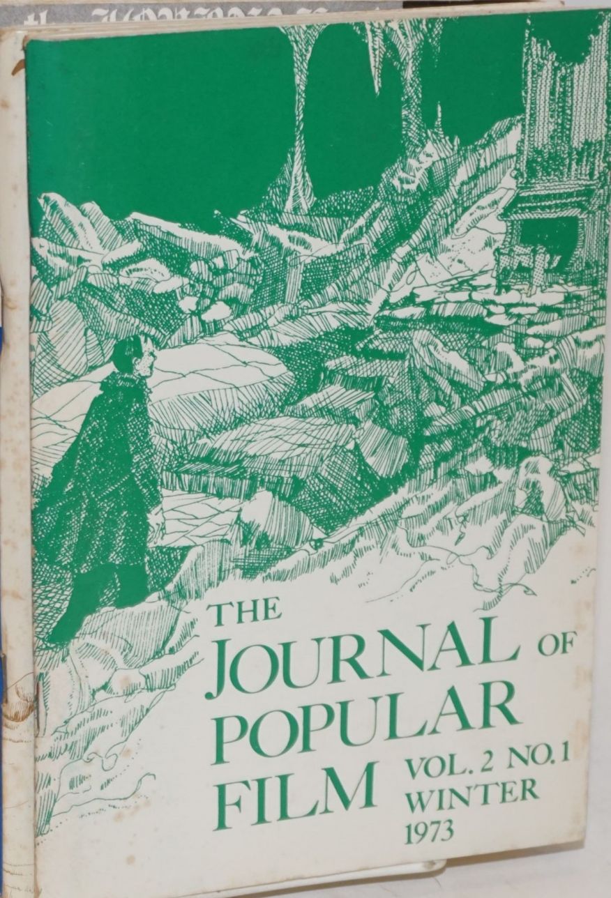 JOURNAL OF POPULAR FILM AND TELEVISION magazine side cover Issue 5  Vol 2 # 1 January 1973