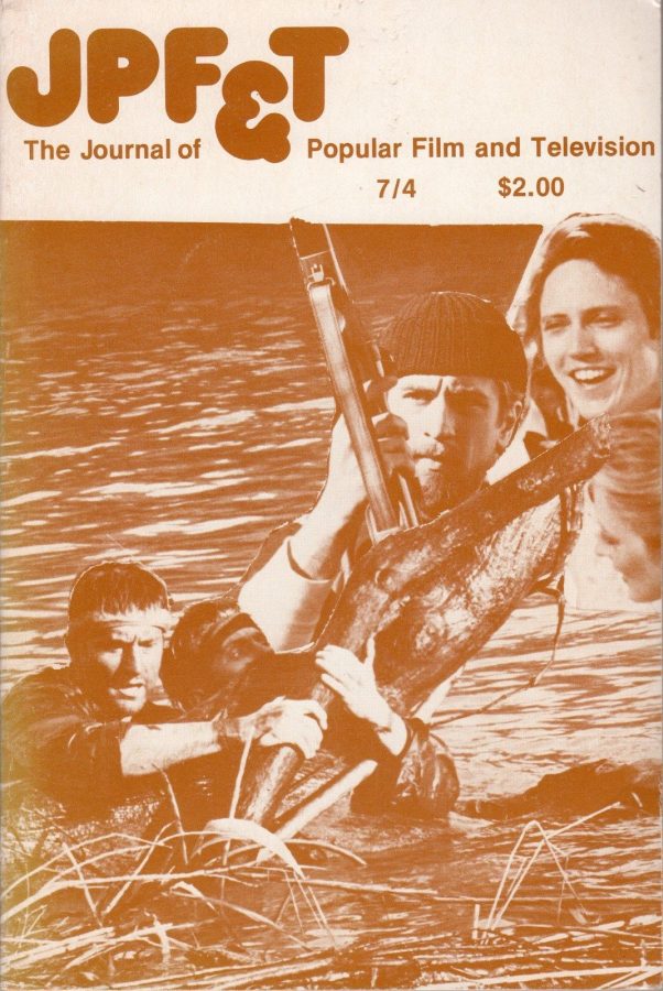 JOURNAL OF POPULAR FILM AND TELEVISION magazine side cover Issue 27  Vol 7 # 4 January 1980