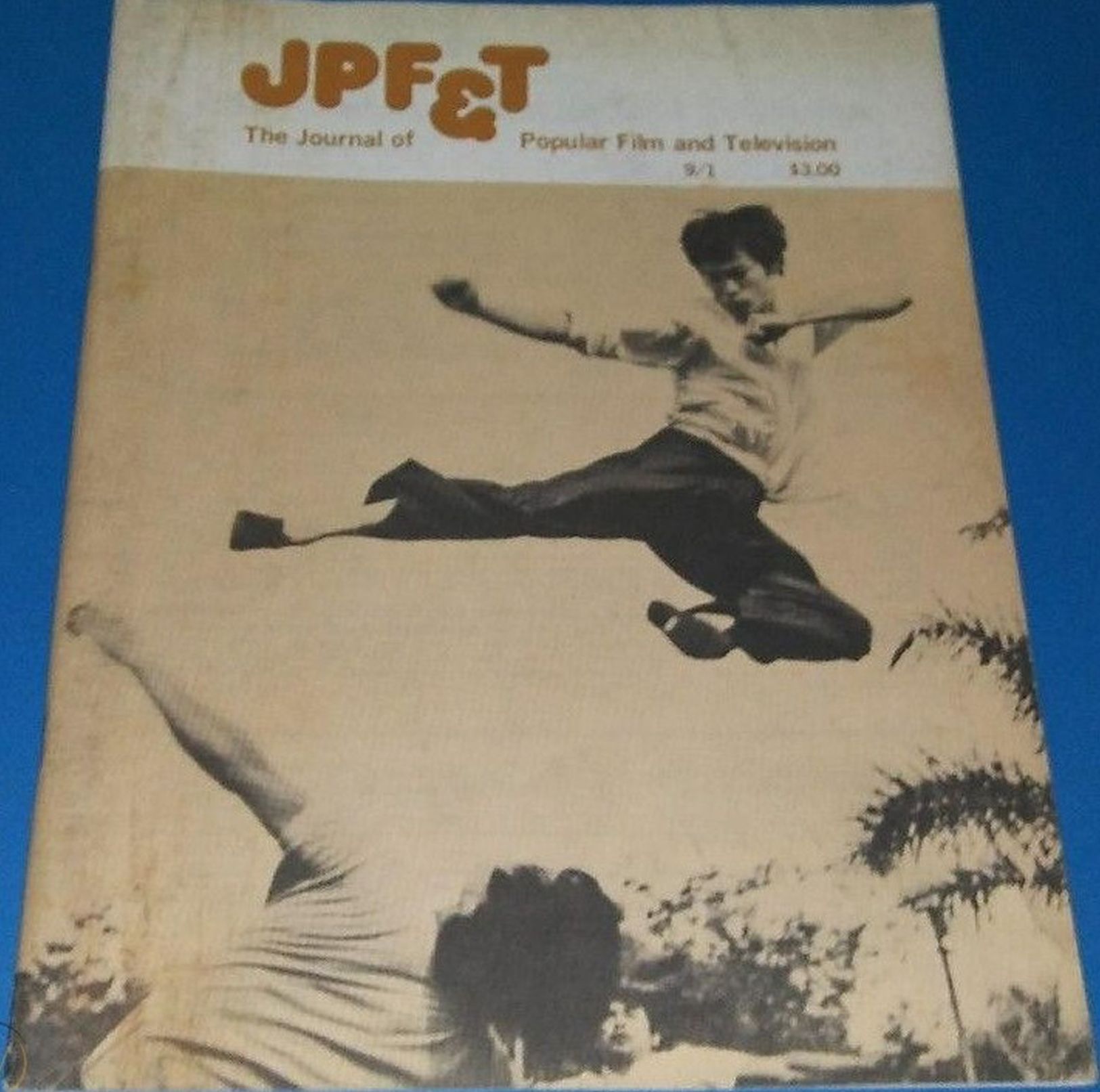 JOURNAL OF POPULAR FILM AND TELEVISION magazine side cover Issue 32  Vol 9 # 1 March 1981