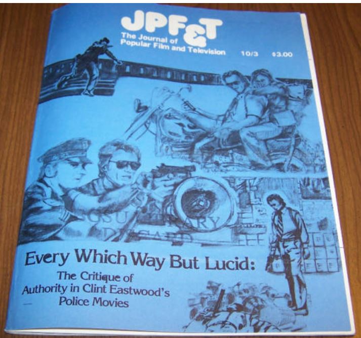 JOURNAL OF POPULAR FILM AND TELEVISION magazine side cover Issue 38  Vol 10 # 3 Fall/September 1982