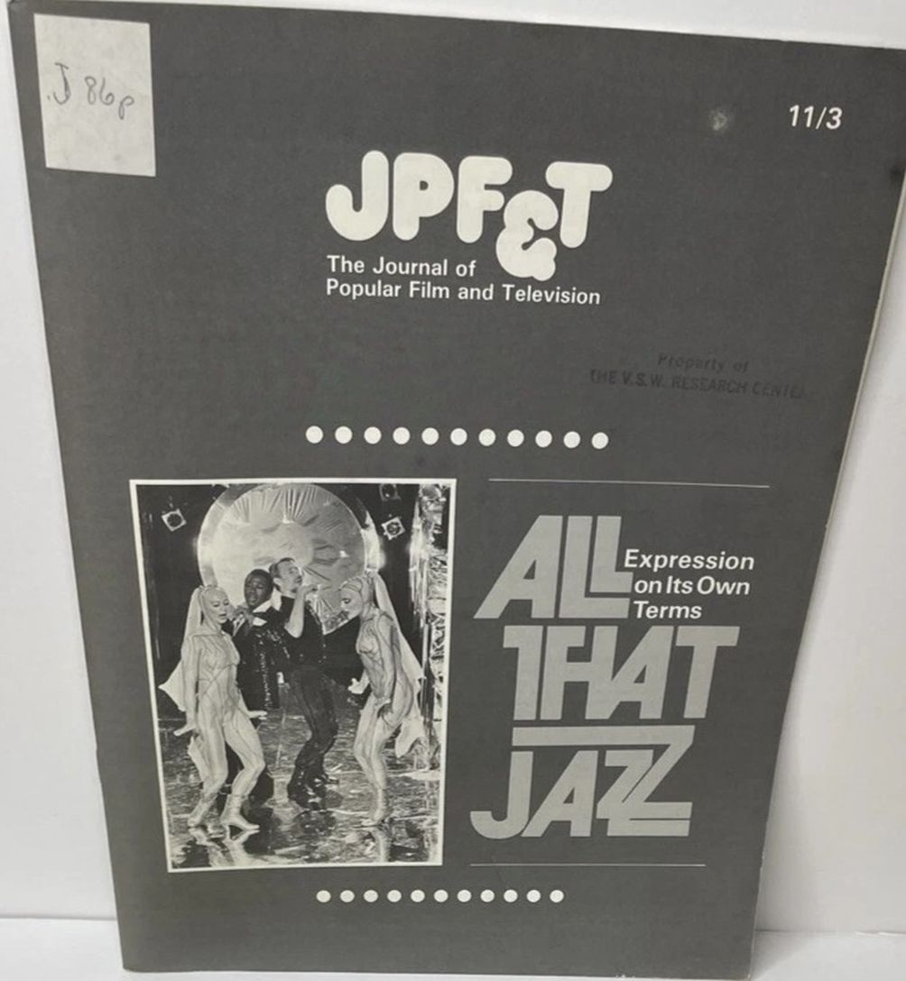 JOURNAL OF POPULAR FILM AND TELEVISION magazine side cover Issue 42  Vol 11 # 3 September 1983