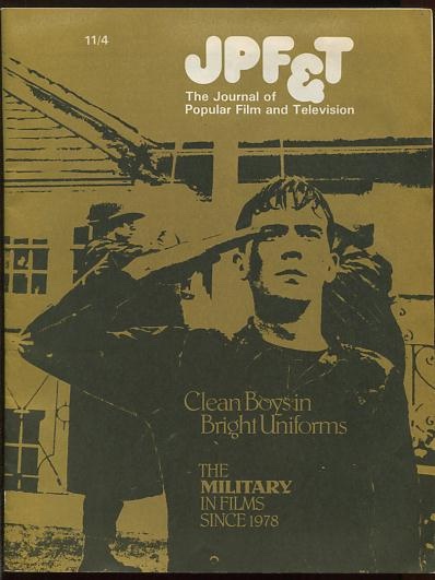 JOURNAL OF POPULAR FILM AND TELEVISION magazine side cover Issue 43  Vol 11 # 4 January 1984