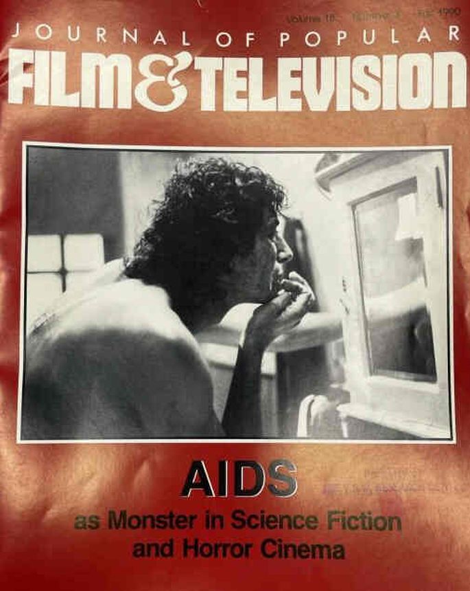 JOURNAL OF POPULAR FILM AND TELEVISION magazine side cover Issue 70  Vol 18 # 3  1990