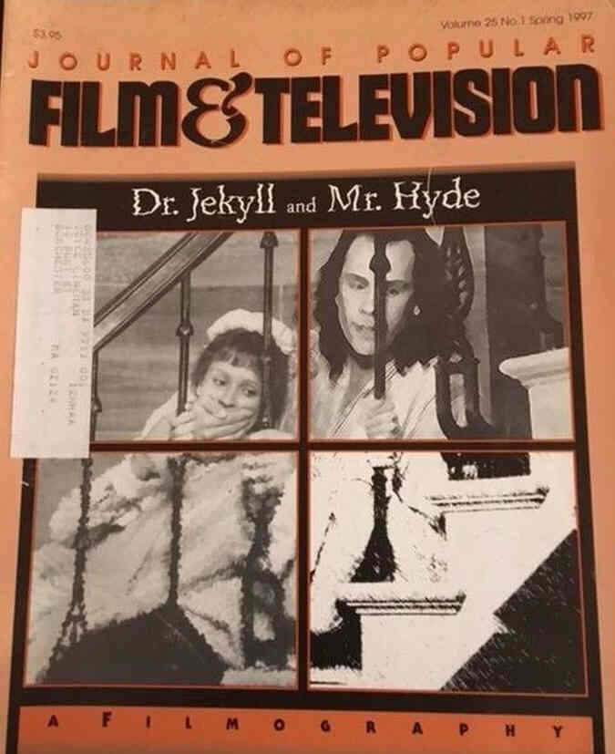 JOURNAL OF POPULAR FILM AND TELEVISION magazine side cover Issue 96  Vol 25 # 1  1997