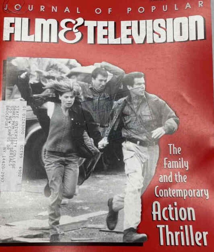 JOURNAL OF POPULAR FILM AND TELEVISION magazine side cover Issue 104  Vol 27 # 1  1999