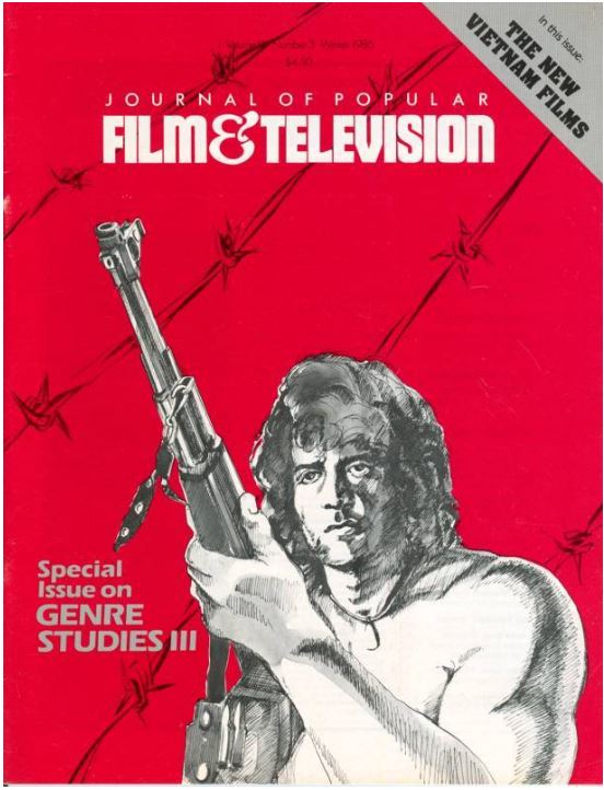 JOURNAL OF POPULAR FILM AND TELEVISION magazine side cover Issue 51  Vol 13 # 4 Winter/January 1986