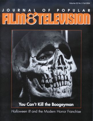 JOURNAL OF POPULAR FILM AND TELEVISION magazine side cover Issue 126  Vol 32 # 3 Fall 2004