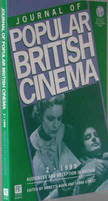 JOURNAL OF POPULAR BRITISH CINEMA magazine side cover Issue 2  1999