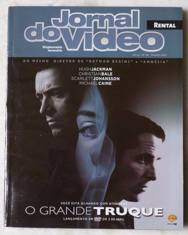 JORNAL DO VIDEO magazine side cover Issue 267 February 2007
