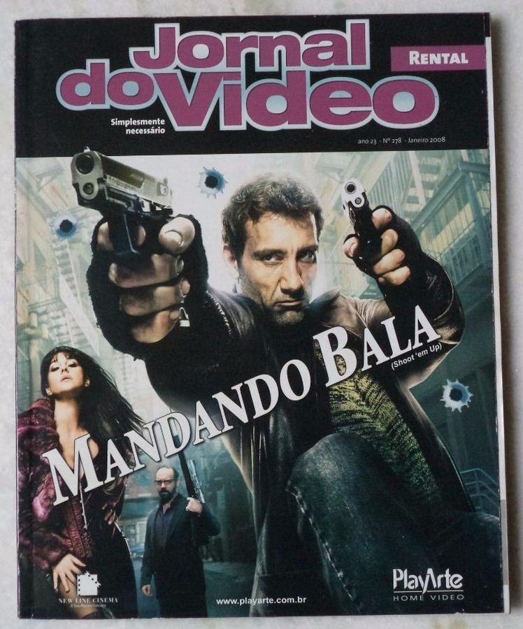 JORNAL DO VIDEO magazine side cover Issue 278 January 2008